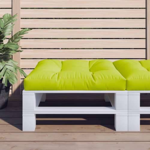 Jastuk za palete jarkozeleni 70 x 70 x 12 cm od tkanine - Svjetlozelena 70 x 70 x 12 cm 1 Cijena