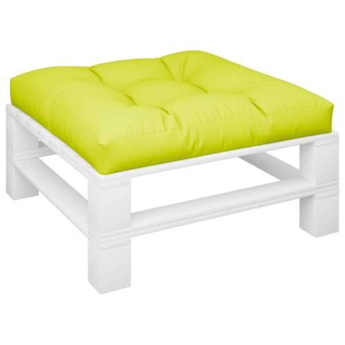 Jastuk za palete jarkozeleni 70 x 70 x 12 cm od tkanine - Svjetlozelena 70 x 70 x 12 cm 1 Cijena