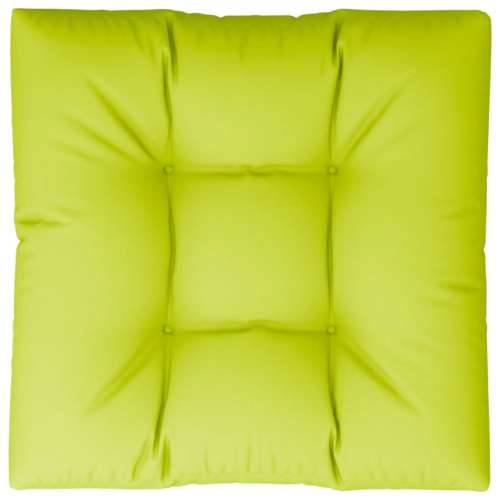 Jastuk za palete jarkozeleni 70 x 70 x 12 cm od tkanine - Svjetlozelena 70 x 70 x 12 cm 1 Cijena