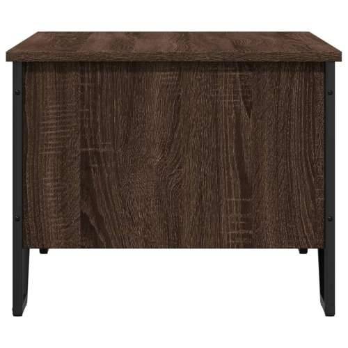 Stolić za kavu smeđa boja hrasta 100x51x40 cm konstruirano drvo - Smeđi hrast 1 100 cm Cijena
