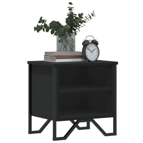 Noćni ormarići 2 kom crni 40 x 30 x 40 cm od konstruiranog drva - Crna 2 Cijena