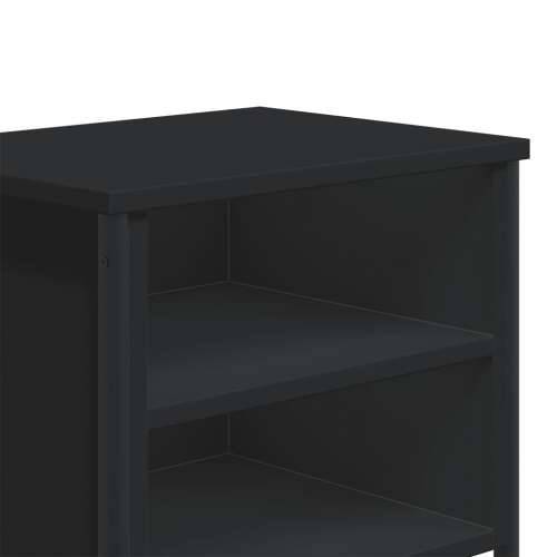 Noćni ormarići 2 kom crni 40 x 30 x 40 cm od konstruiranog drva - Crna 2 Cijena
