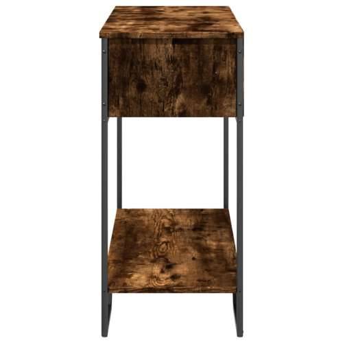 Konzolni stol boja hrasta 100 x 35 x 74,5 cm konstruirano drvo - Dimljeni hrast 1 Cijena