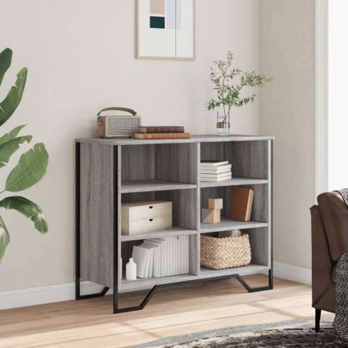 Komoda boja hrasta sonome 91x35,5x74,5 cm konstruirano drvo - Sivi hrast sonoma 1 91 cm Cijena