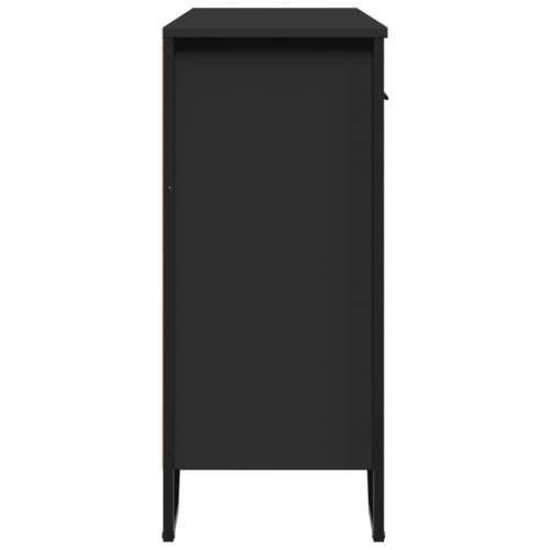 Komoda crna 97x32,5x74,5 cm od konstruiranog drva - Crna 1 Cijena