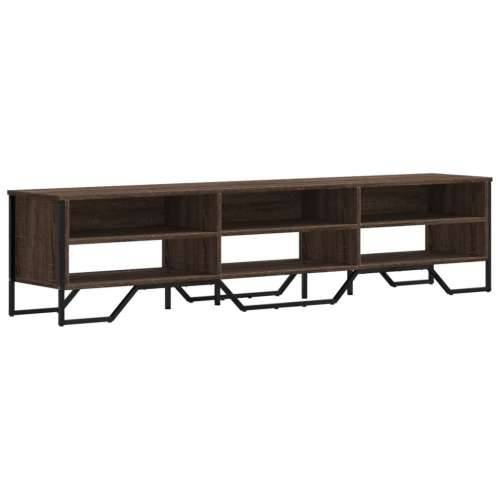 TV ormarić boja smeđeg hrasta 180x34x41 cm konstruirano drvo - Smeđi hrast 1 180 cm Cijena