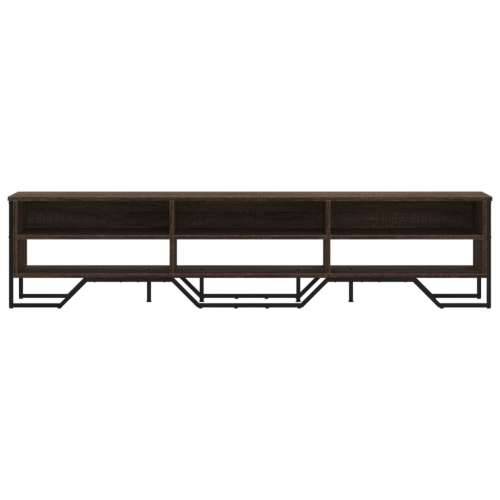 TV ormarić boja smeđeg hrasta 180x34x41 cm konstruirano drvo - Smeđi hrast 1 180 cm Cijena