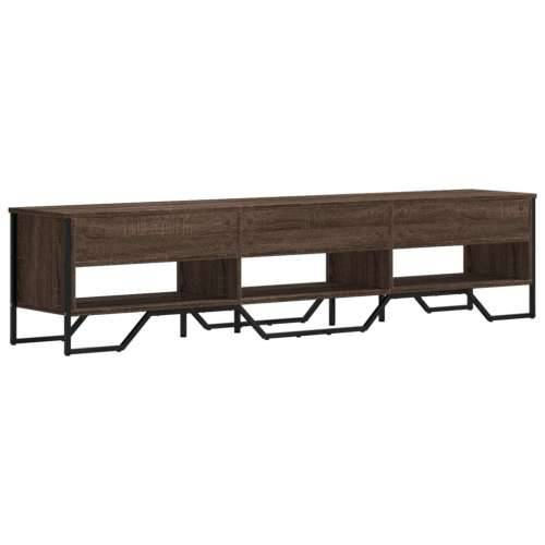 TV ormarić boja smeđeg hrasta 180x34x41 cm konstruirano drvo - Smeđi hrast 1 180 cm Cijena