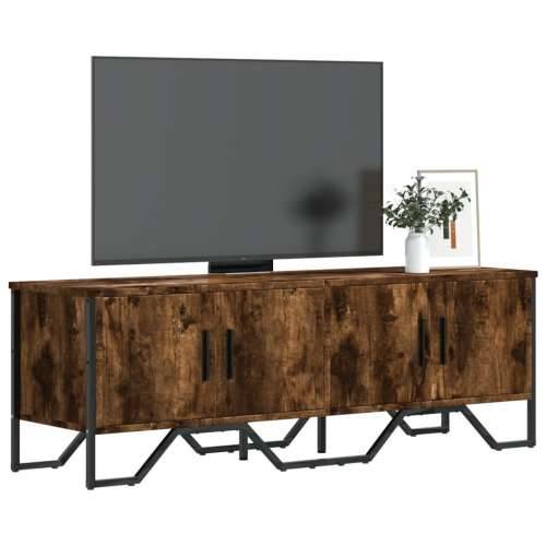 TV ormarić boja dimljenog hrasta 122x34x41 cm konstruirano drvo - Dimljeni hrast 1 Cijena