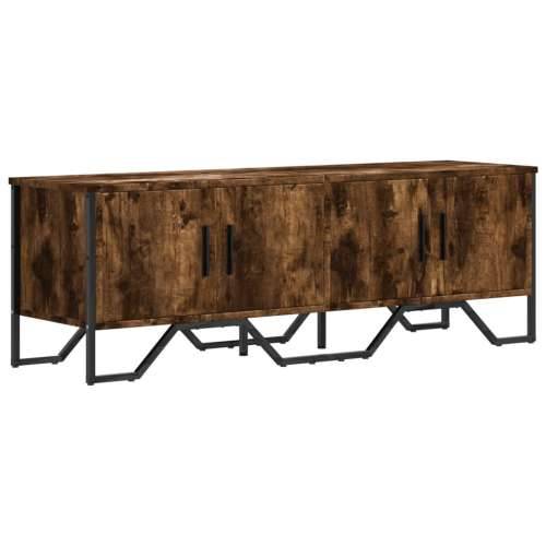TV ormarić boja dimljenog hrasta 122x34x41 cm konstruirano drvo - Dimljeni hrast 1 Cijena