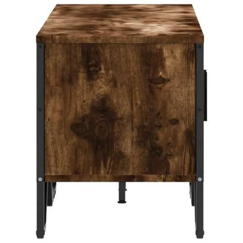 TV ormarić boja dimljenog hrasta 122x34x41 cm konstruirano drvo - Dimljeni hrast 1 Cijena