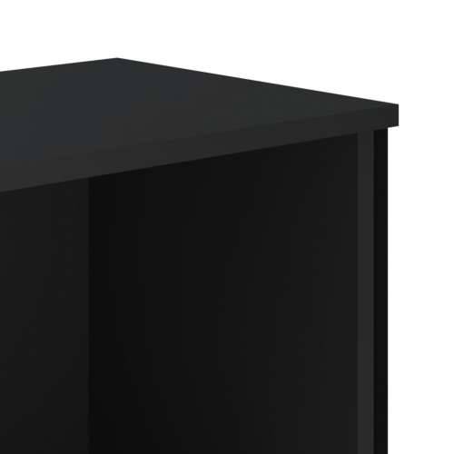 Regal za knjige crni 50x31x74,5 cm od konstruiranog drva - Crna 1 74.5 cm 50 cm Cijena