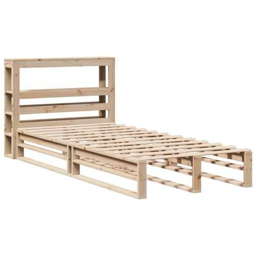 Okvir kreveta bez madraca 90 x 200 cm od masivne borovine - Prirodna 90 x 200 cm Cijena