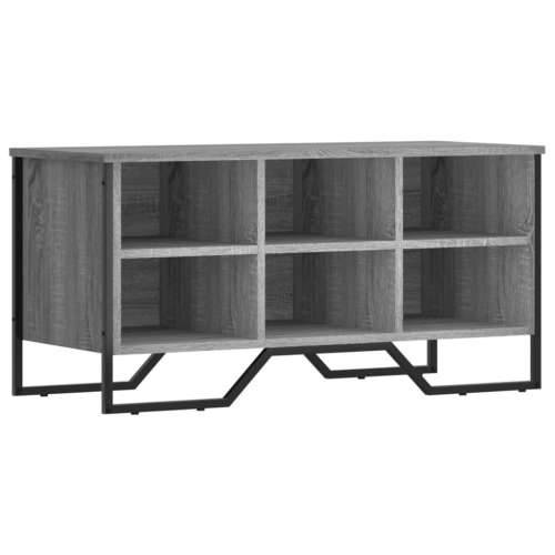 Ormarić za cipele sivi hrast 90x38x45,5 cm konstruirano drvo - Sivi hrast sonoma 1 45.5 cm Cijena
