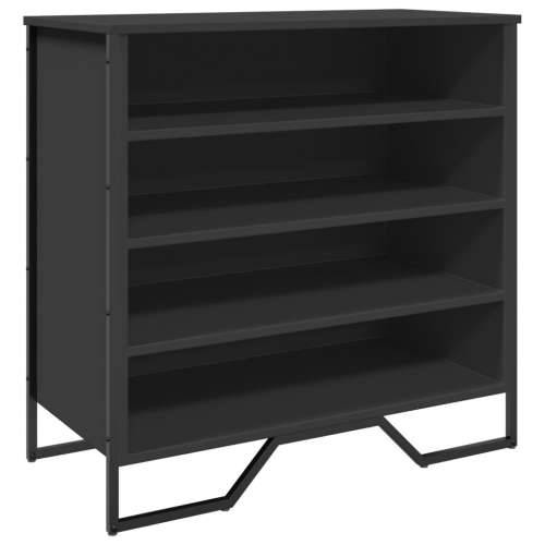 Ormarić za cipele crni 80 x 38 x 78 cm od konstruiranog drva - Crna 1 Cijena