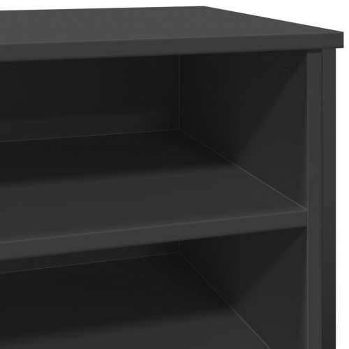 Ormarić za cipele crni 80 x 38 x 78 cm od konstruiranog drva - Crna 1 Cijena