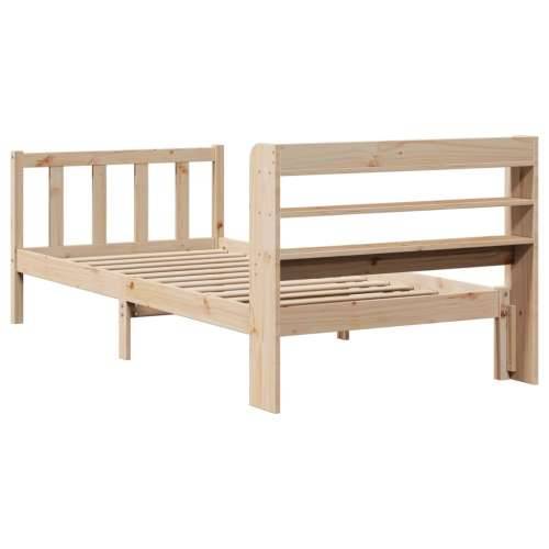 Okvir kreveta bez madraca 90 x 200 cm od masivne borovine - Prirodna 90 x 200 cm Cijena