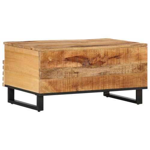 Stolić za kavu 80x55x40 cm od masivnog grubog drva manga - Prirodna 1 Grubo masivno drvo manga Cijena