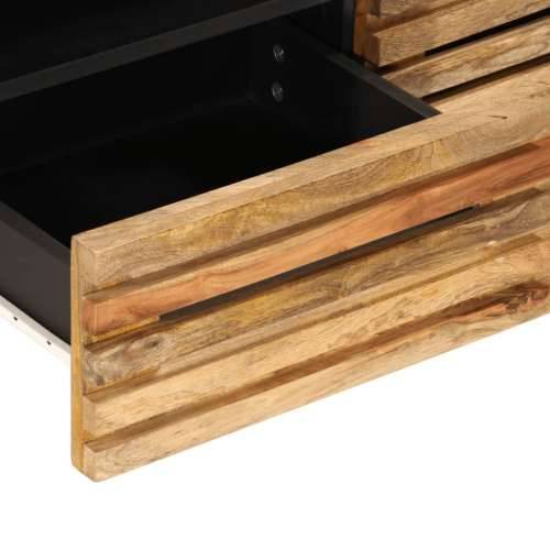 Stolić za kavu 80x55x40 cm od masivnog grubog drva manga - Prirodna 1 Grubo masivno drvo manga Cijena