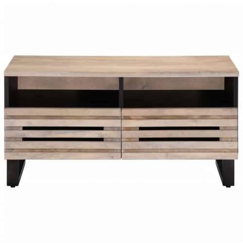 Stolić za kavu 80x55x40 cm od masivnog drva manga Smeđa 1 masivno drvo manga Cijena