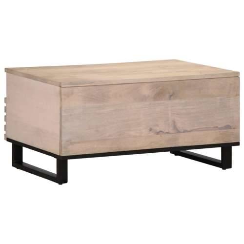 Stolić za kavu 80x55x40 cm od masivnog drva manga Smeđa 1 masivno drvo manga Cijena