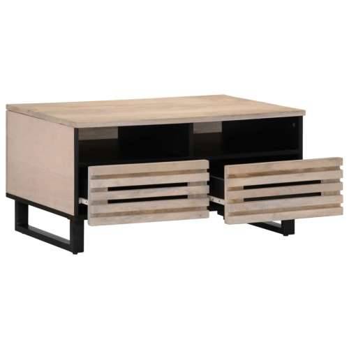 Stolić za kavu 80x55x40 cm od masivnog drva manga Smeđa 1 masivno drvo manga Cijena