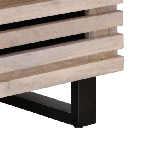 Stolić za kavu 80x55x40 cm od masivnog drva manga Smeđa 1 masivno drvo manga Cijena