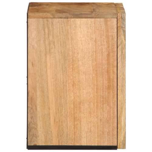 Kupaonski zidni ormarić 38 x 34 x 48 cm od masivnog drva manga - Prirodna Grubo masivno drvo manga 1 Cijena