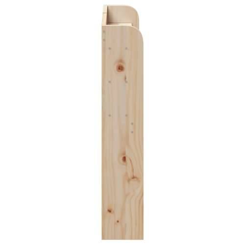 Uzglavlje s policama 90 cm od masive borovine - Prirodna 100 x 16 x 82 cm 1 Cijena