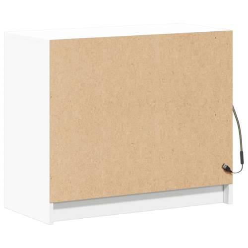 Komoda s LED bijela 72x34x61 cm od konstruiranog drva - Bijela 1 Cijena