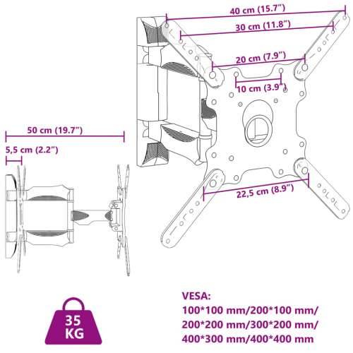 Zidni nosač za zaslon od 32-55 inča maks. VESA 400x400 mm 35 kg Cijena
