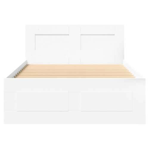 Okvir kreveta s uzglavljem bez madraca bijeli 90x200 cm - Bijela 90 x 200 cm Cijena