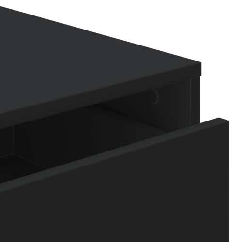Kutna komoda s ladicama crna 40x41x76 cm od konstruiranog drva - Crna 40 x 41 x 76 cm 1 Cijena
