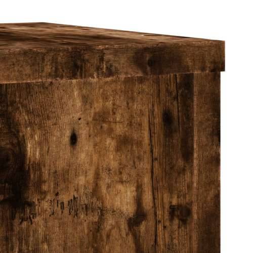 Stalci za biljke 2 kom 25x25x80 cm konstruirano drvo - Dimljeni hrast 25 x 25 x 80 cm 2 Cijena