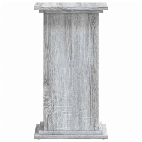 Stalak za biljke boja hrasta 33x33x60 cm konstruirano drvo - Sivi hrast sonoma 33 x 33 x 60 cm 1 Cijena