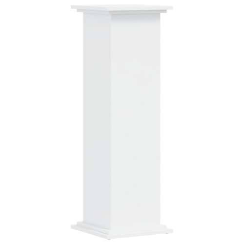 Stalak za biljke bijeli 33 x 33 x 100 cm konstruirano drvo - Bijela 33 x 33 x 100 cm 1 Cijena