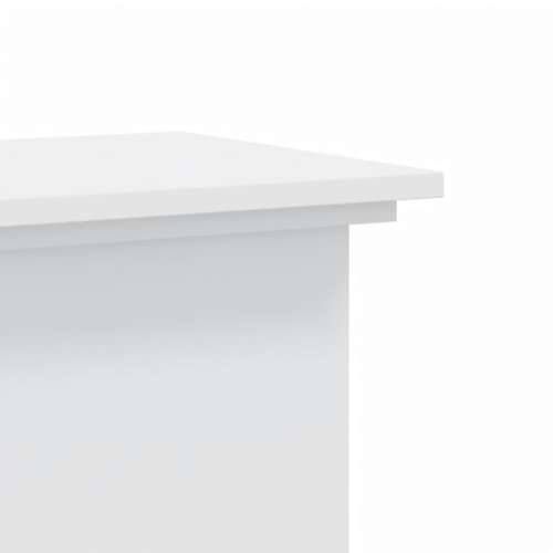 Stalak za biljke bijeli 33 x 33 x 100 cm konstruirano drvo - Bijela 33 x 33 x 100 cm 1 Cijena