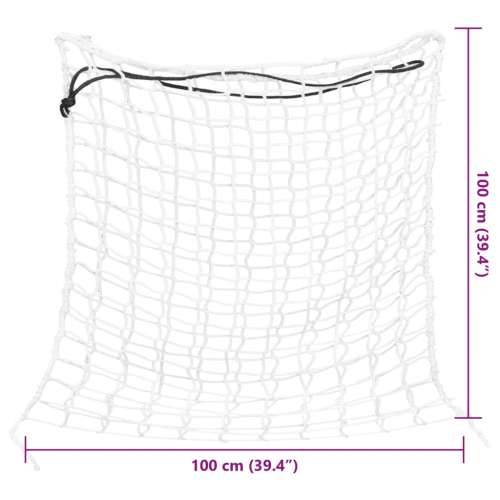 Mreže za Sijeno 2 kom okružne bijele 100x100 cm PP - Bijela 1 x 1 m 2 Cijena