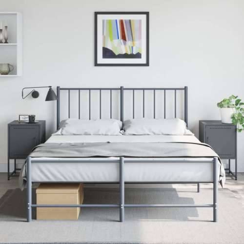 Noćni ormarići 2 kom antracit 36 x 39 x 60,5 cm čelični - Antracit 2 Cijena
