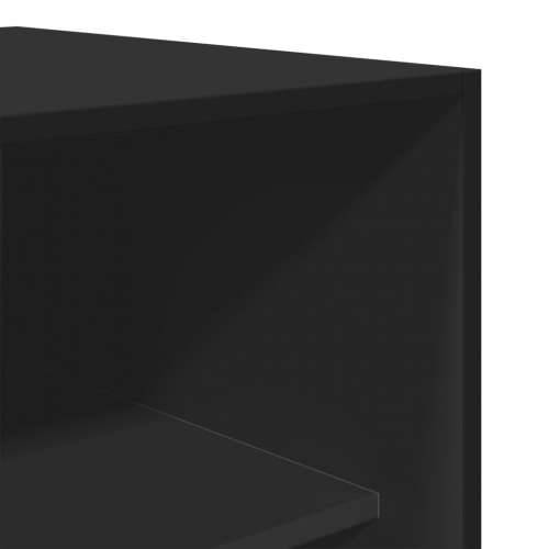 Ormar crni 100 x 50 x 200 cm od konstruiranog drva - Crna 100 x 50 x 200 cm 1 1 polica Cijena