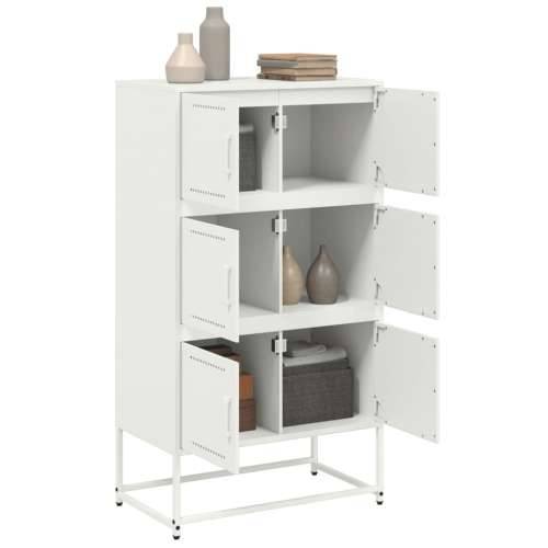 Komoda bijela 68,5 x 38,5 x 123,5 cm čelična - Bijela 1 Cijena