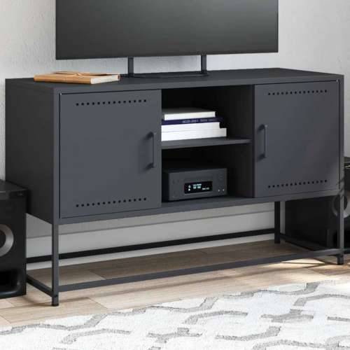 TV ormarić antracit 100,5x39x60,5 cm čelični - Antracit 1 Cijena