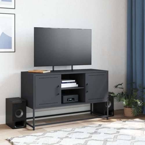 TV ormarić antracit 100,5x39x60,5 cm čelični - Antracit 1 Cijena