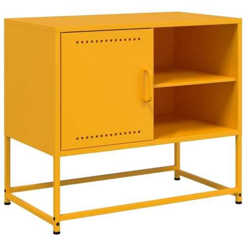 TV ormarić boja senfa 68x39x60,5 cm čelični - Žuta 1 Cijena