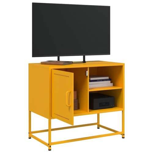 TV ormarić boja senfa 68x39x60,5 cm čelični - Žuta 1 Cijena