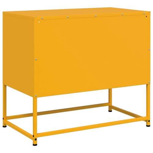 TV ormarić boja senfa 68x39x60,5 cm čelični - Žuta 1 Cijena