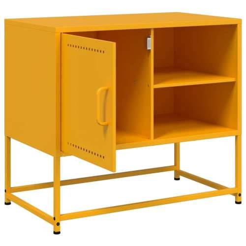 TV ormarić boja senfa 68x39x60,5 cm čelični - Žuta 1 Cijena