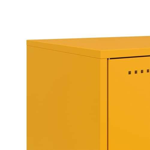 TV ormarić boja senfa 68x39x60,5 cm čelični - Žuta 1 Cijena