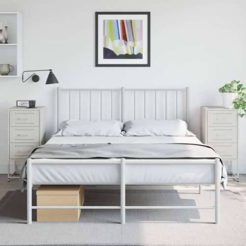 Noćni ormarići 2 kom bijeli 36 x 39 x 78 cm čelični Bijela 2 Cijena
