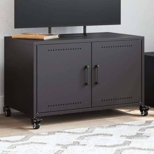 TV ormarić crni 68 x 39 x 43,5 cm čelik Crna 1 Cijena